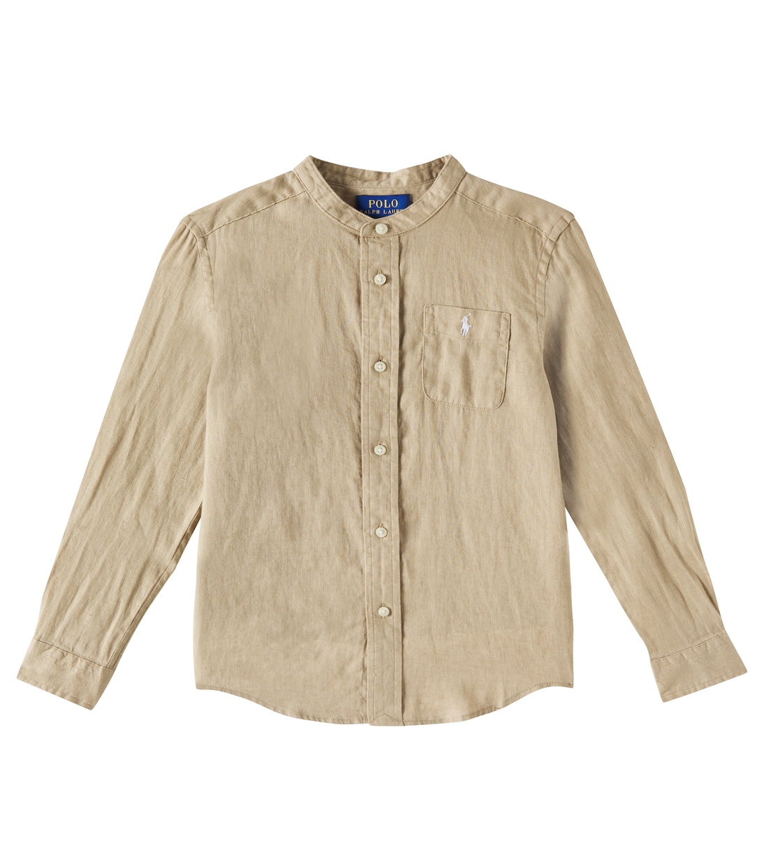

Льняная рубашка Postboy Polo Ralph Lauren Kids, Surrey Tan