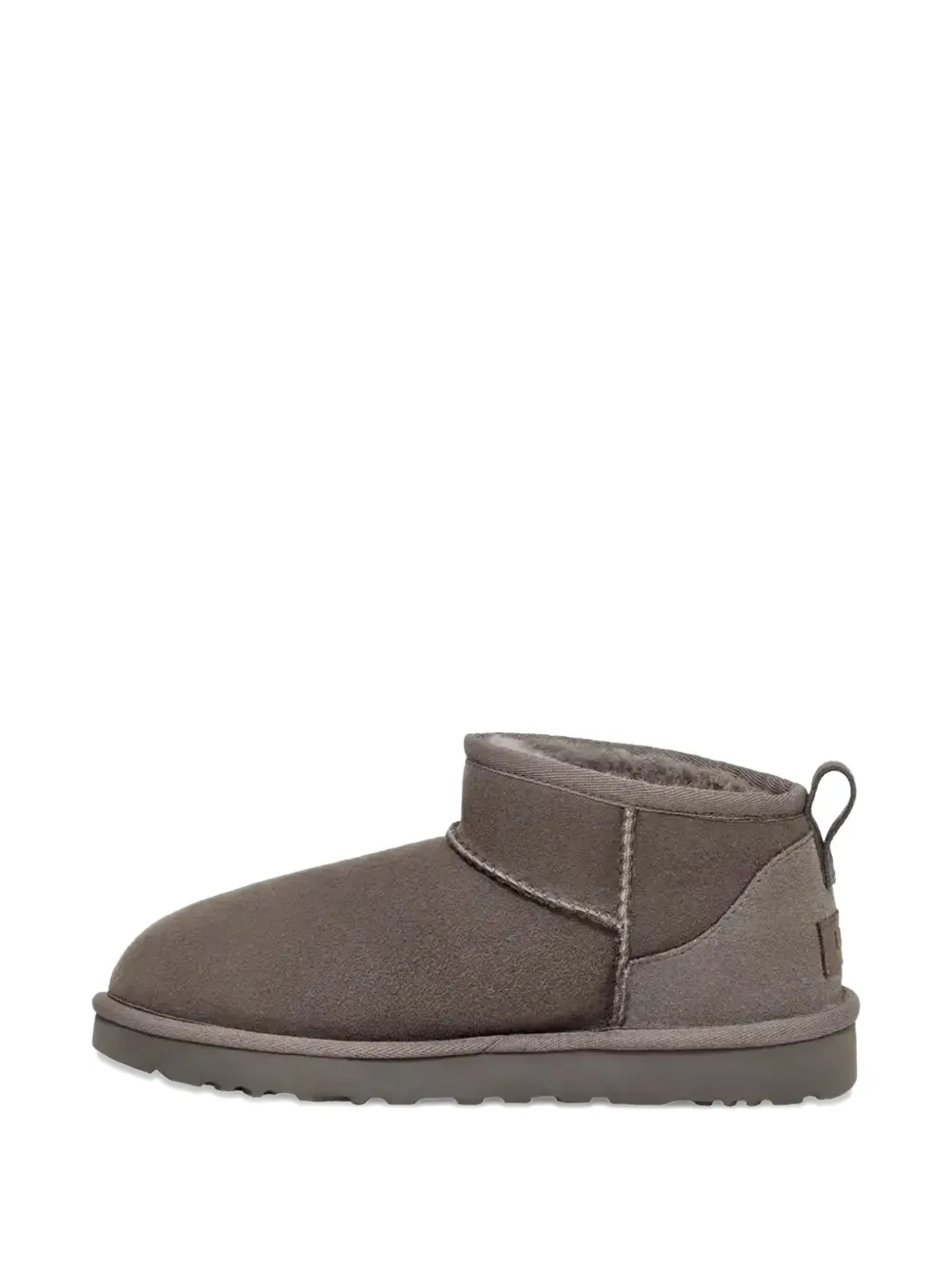 Классические ультра-мини ботинки UGG, серый — фото 3