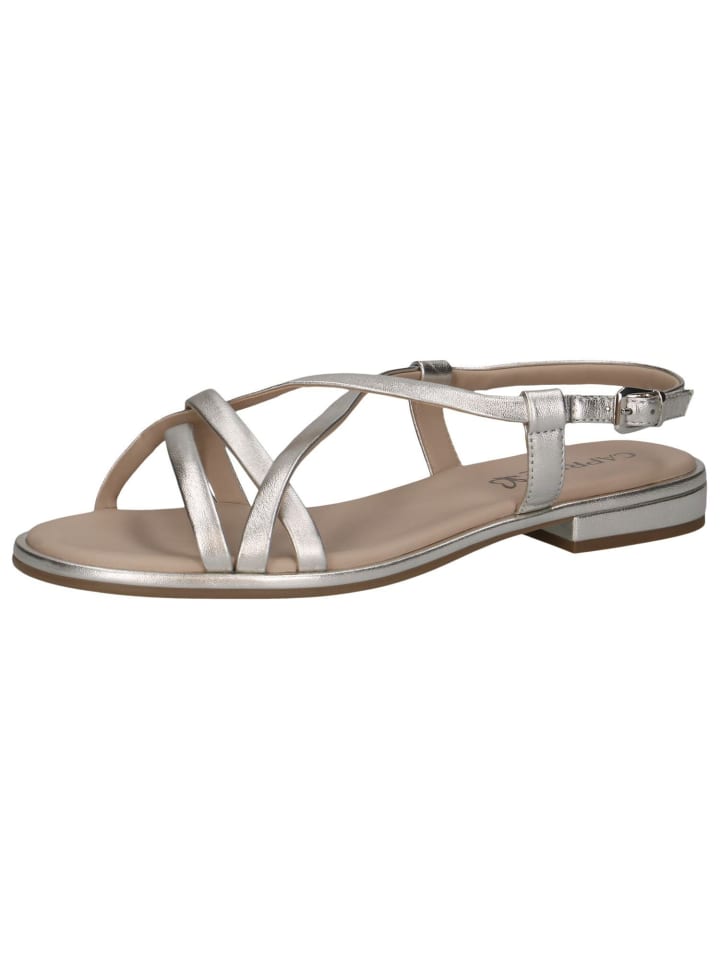 Классические босоножки Caprice, цвет pearl metallic