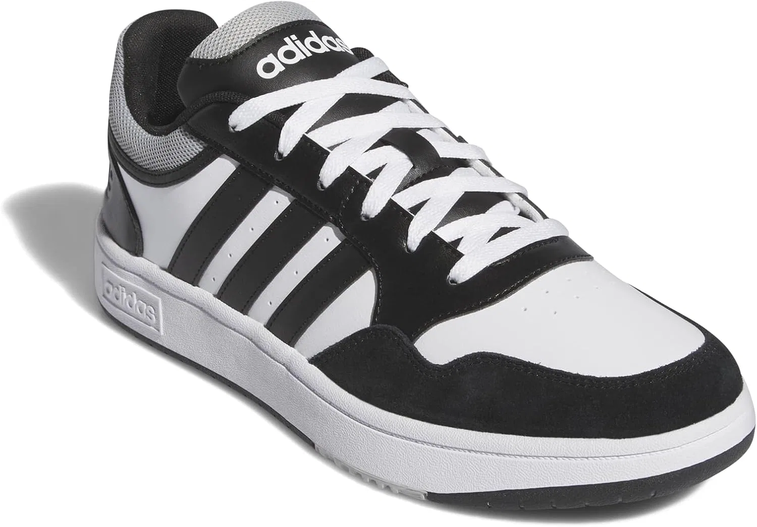 Мужские кроссовки Adidas Hoops 3.0 Low Classic Vintage, Cloud White Core Black Grey Two — фото 3