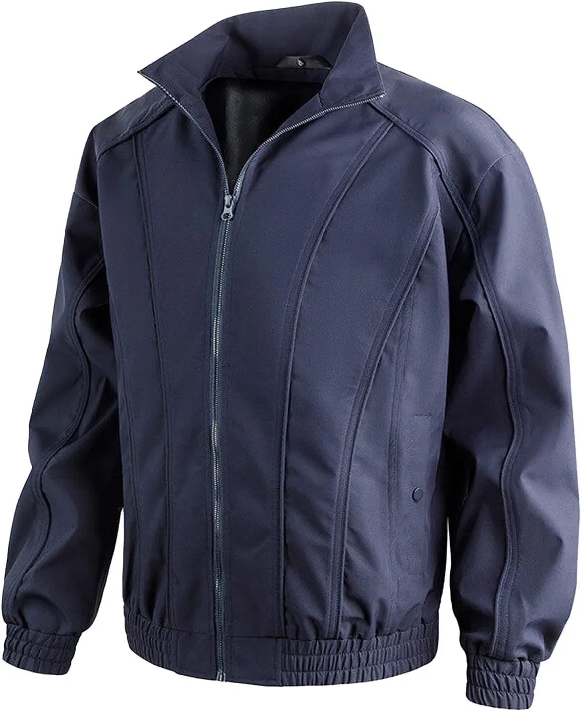 Мужская куртка повседневная легкая спортивная, Polyester, Navy