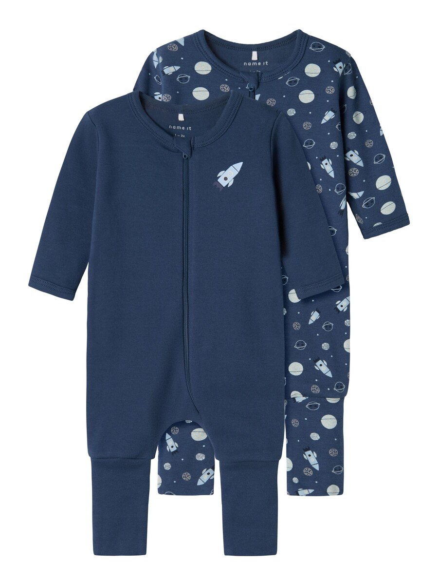 

Пижама NAME IT, темно-синий/светло-синий