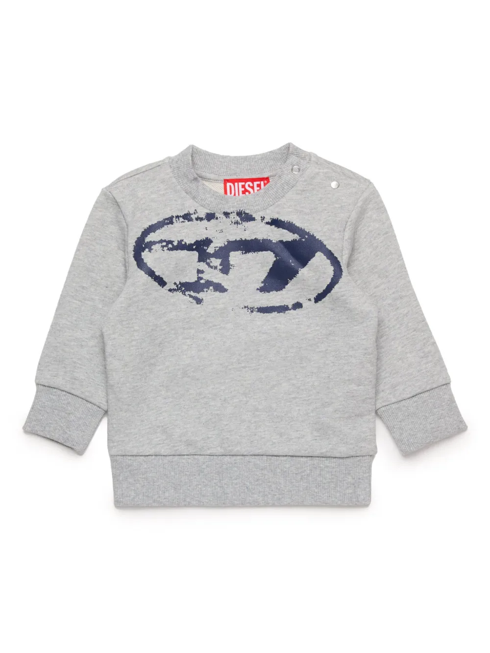 

Толстовка с логотипом Diesel Kids, серый