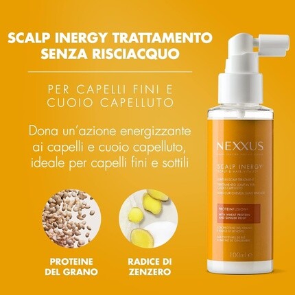 Nexxus Scalp Inergy Несмываемое средство для кожи головы 100 мл — фото 3