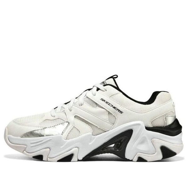

Кроссовки stamina v3 'white black' Skechers, белый