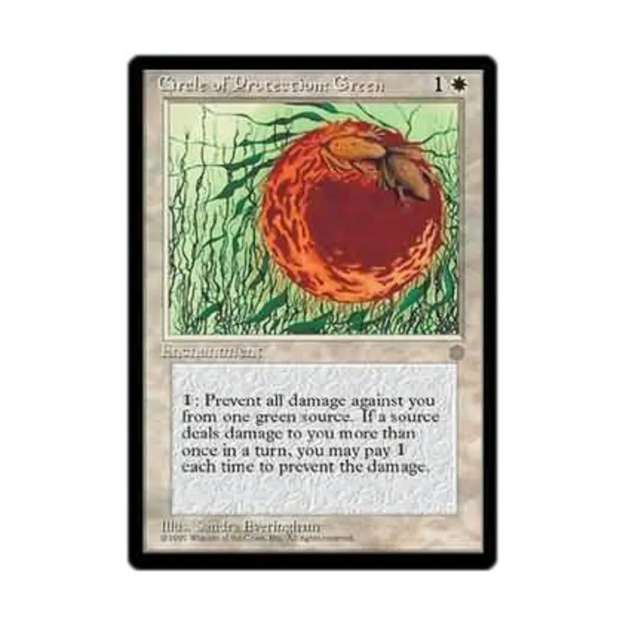 

CCG Круг защиты: Зеленый (С), MTG - Ice Age