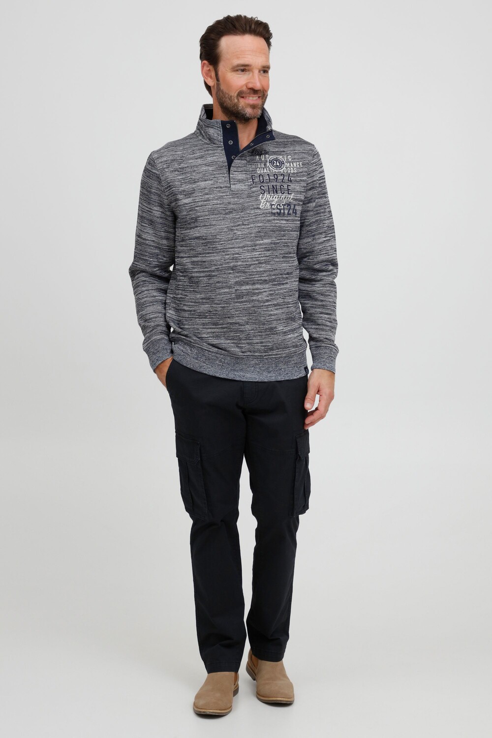 

Пуловер FQ1924 Troyer FQGudmund, синий