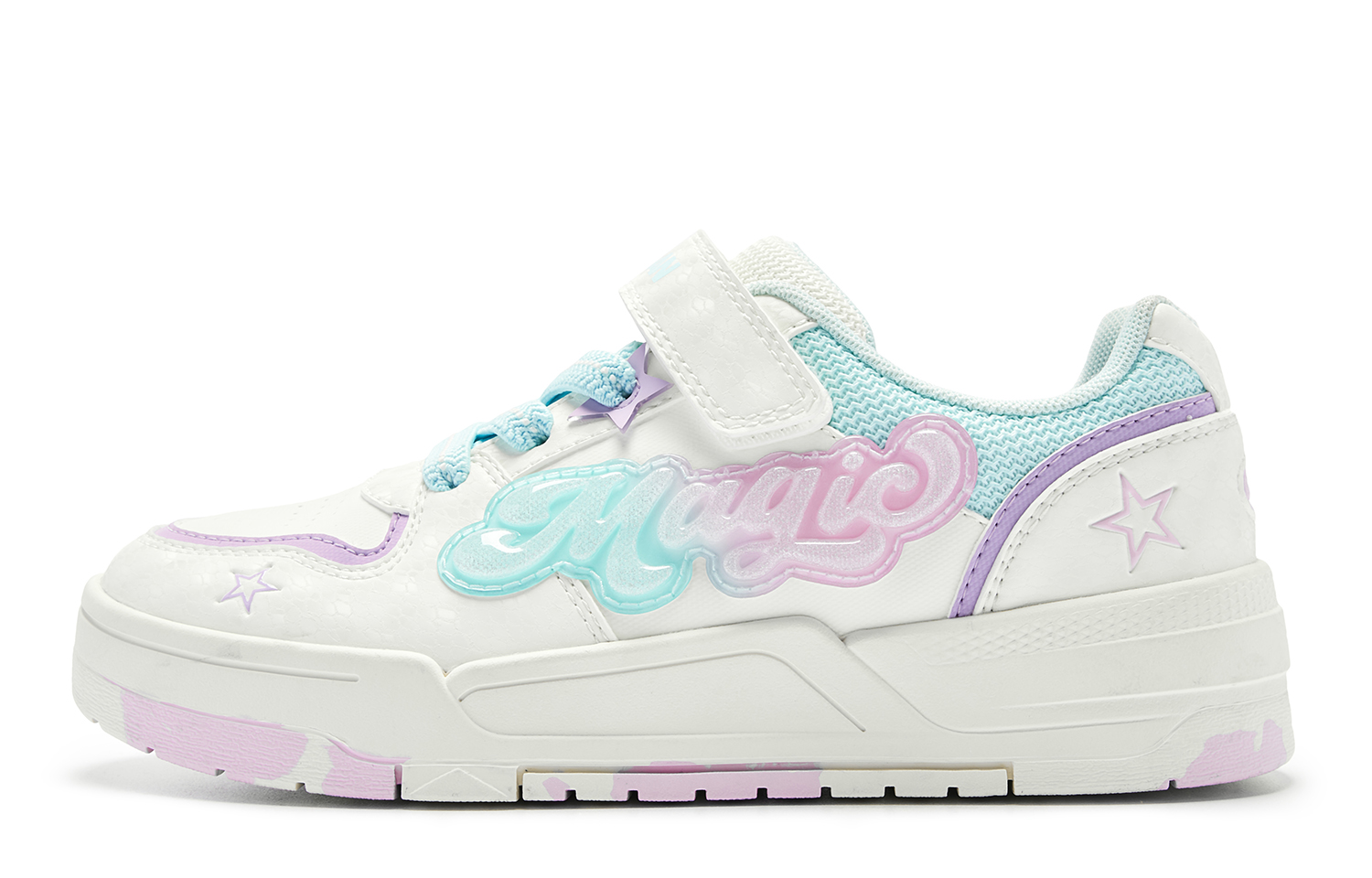 

QIAODAN Низкие детские скейтбординг кроссовки white blue для подростков