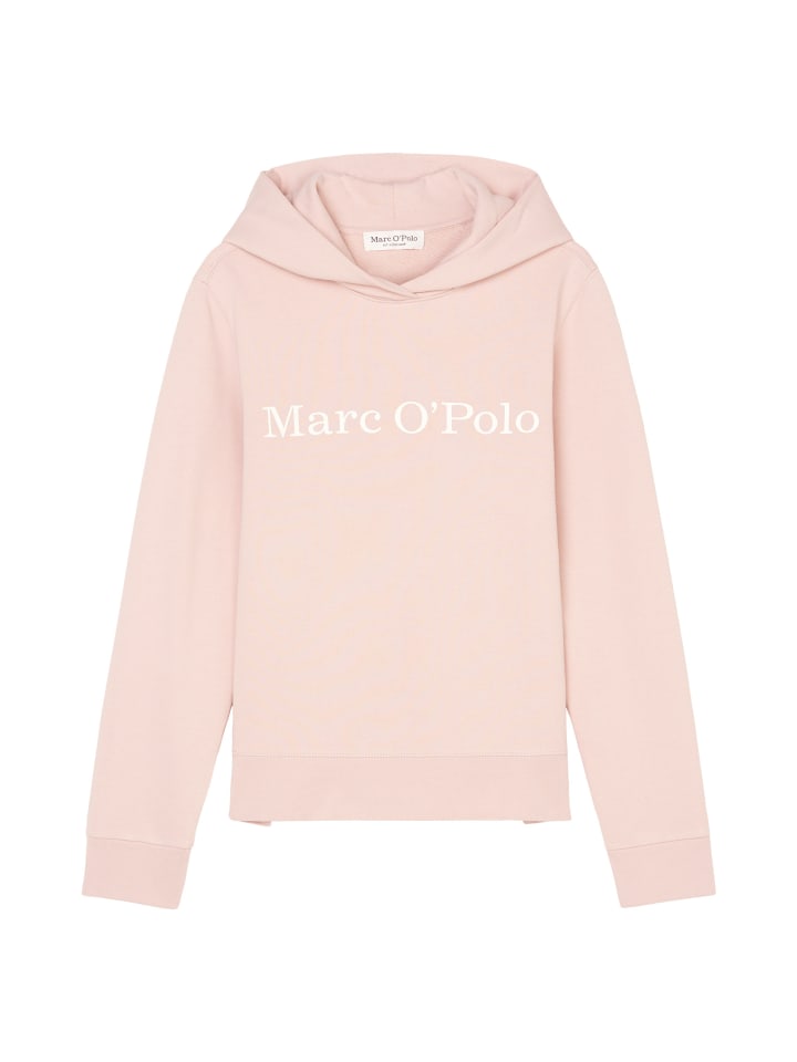 

Толстовка Marc O'Polo Logo-Kapuzensweatshirt relaxed, цвет dusty rose