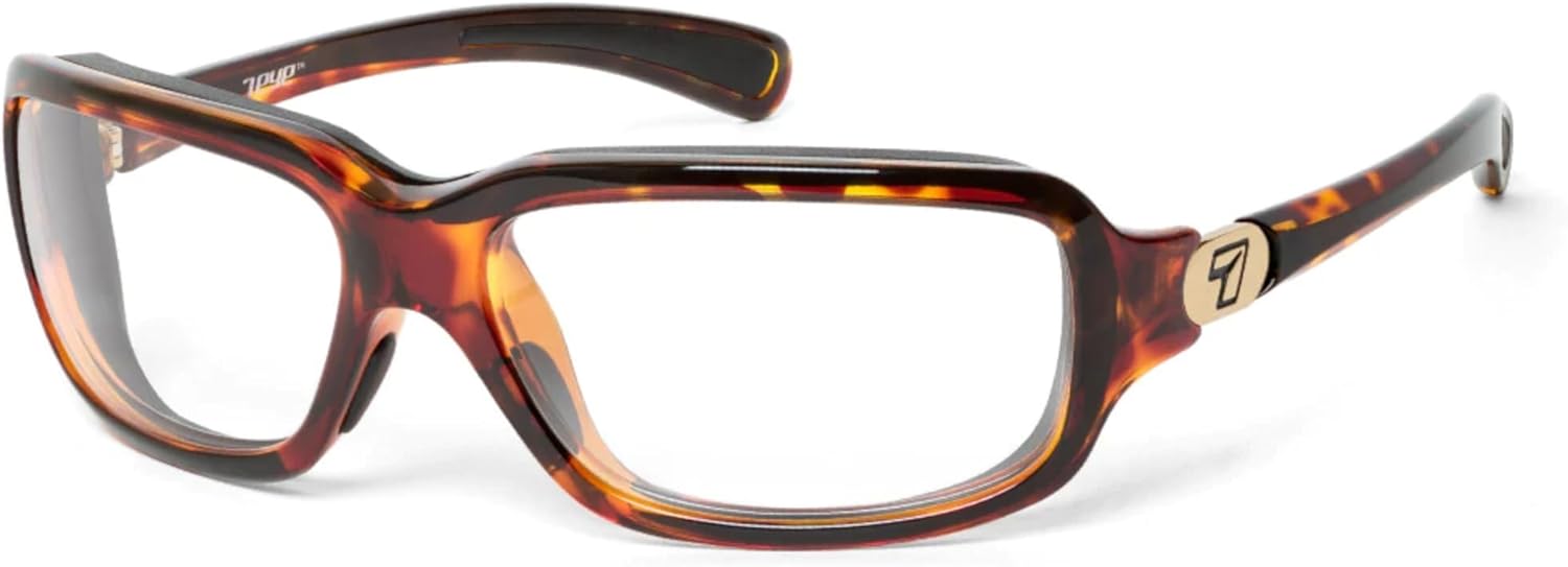 

7 солнцезащитных очков EYE MARIN с ветрозащитной подкладкой и мягкой вставкой для использования на открытом воздухе, 100% защита от UVA + UVB излучения 7 EYE, Black Carbon Frame/Sharpview Clear Lenses