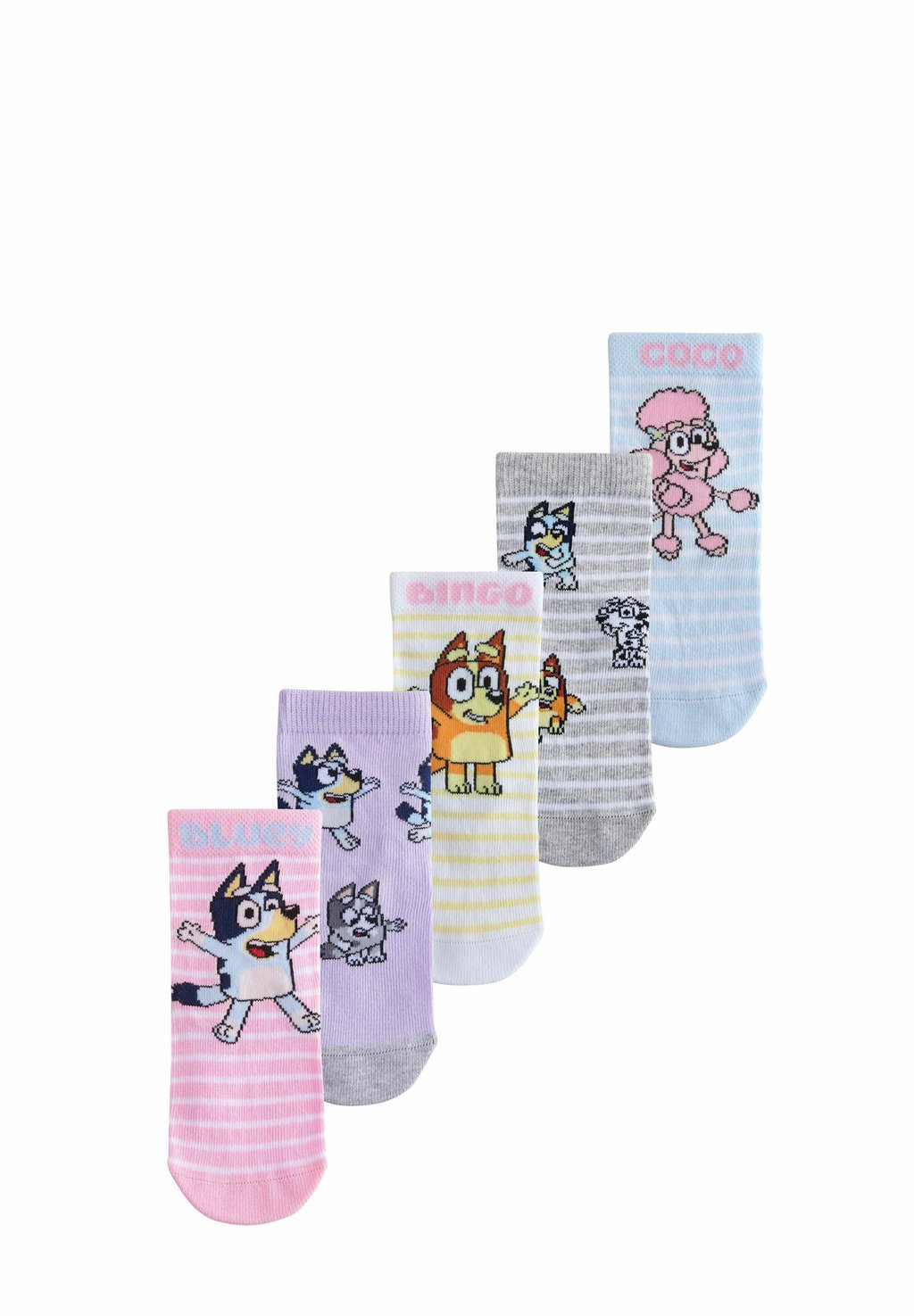 

Носки RICH BLUEY ANKLE 5 PACK Next, фуксия