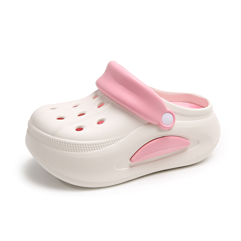 TONYBEAR Клоги женские бело-розовые, цвет White Pink
