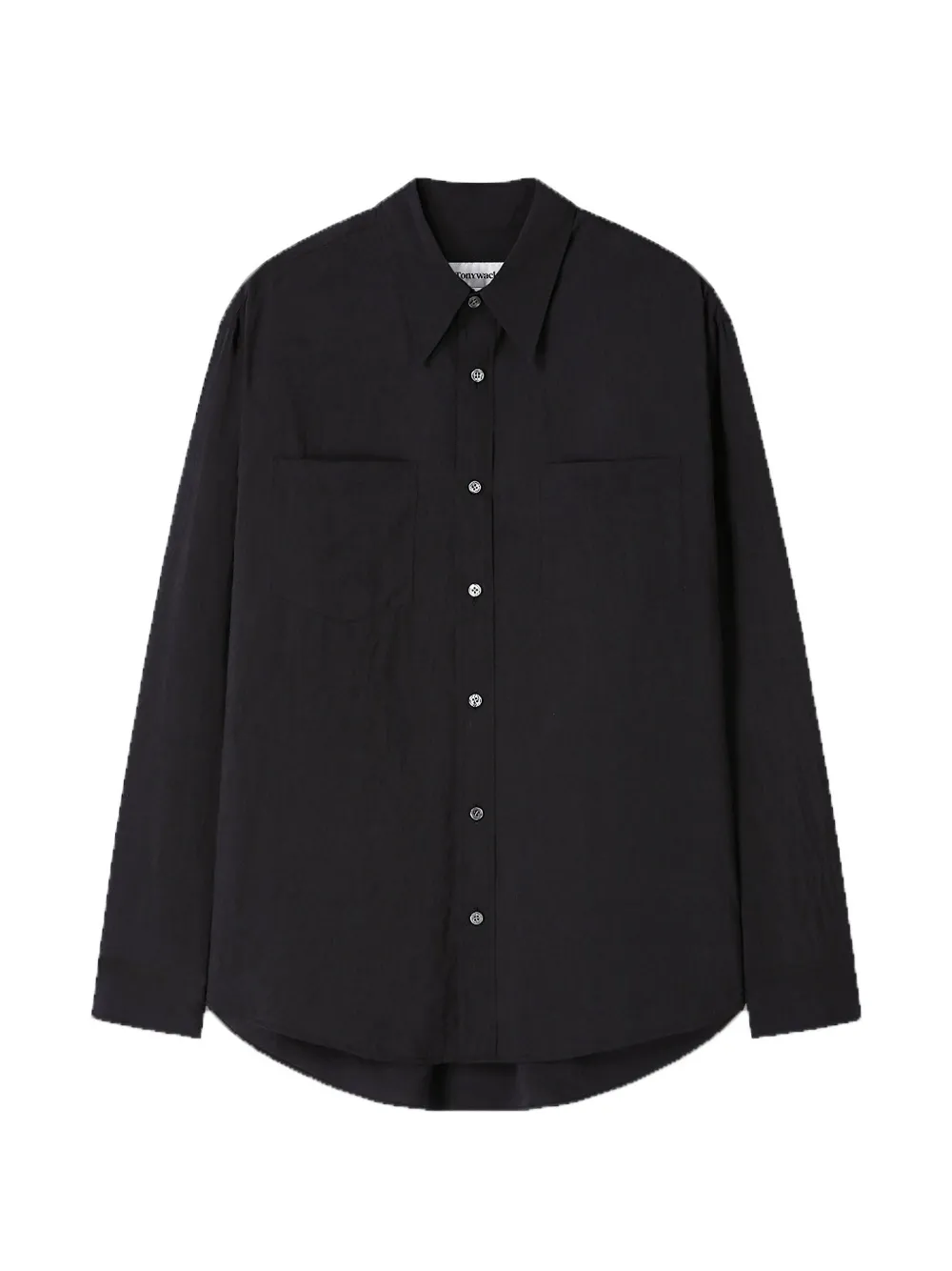 

Рубашка с карманом на пуговице Tonywack, черный