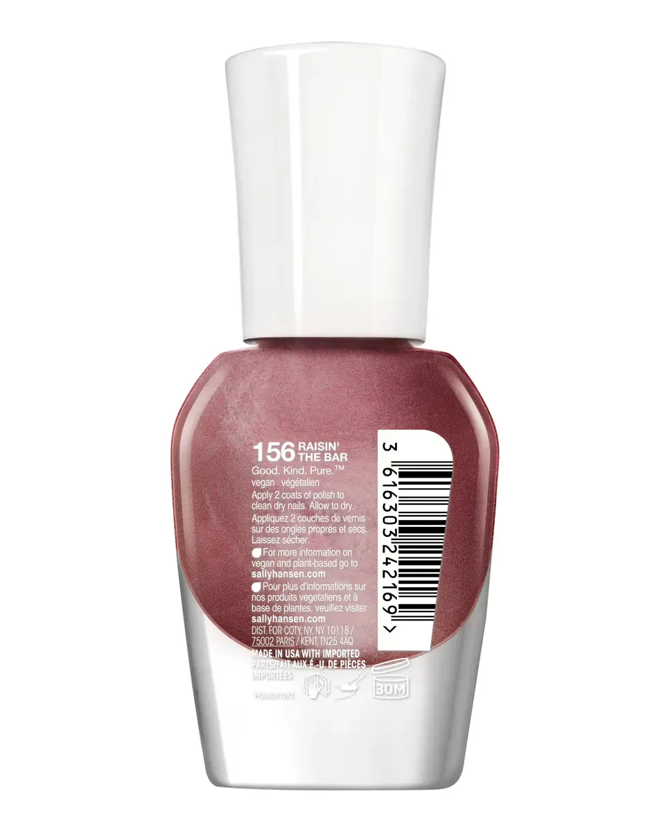 Лак для ногтей Good Kind Pure Sally Hansen, 156 Raisin' The Bar — фото 2