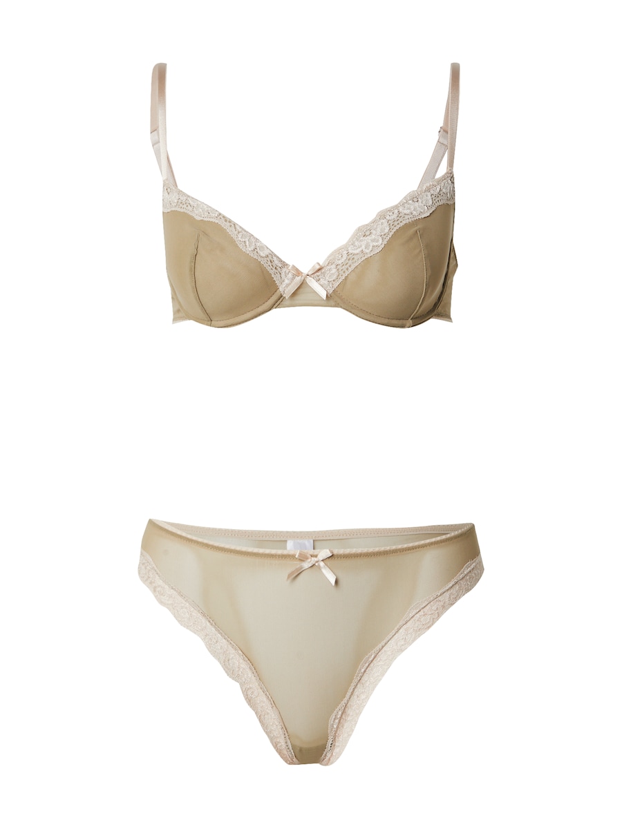 

Комплекты нижнего белья с футболками Trendyol, оливковый