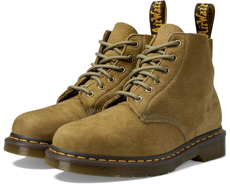 

Ботинки Dr. Martens 101 Unbound, цвет Muted Olive