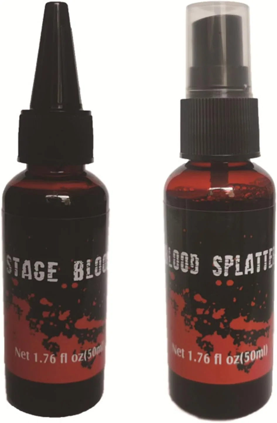 Грим для спецэффектов Halloween Dripping Fake Blood Spray Oxxggkao 50 мл красный — фото 3