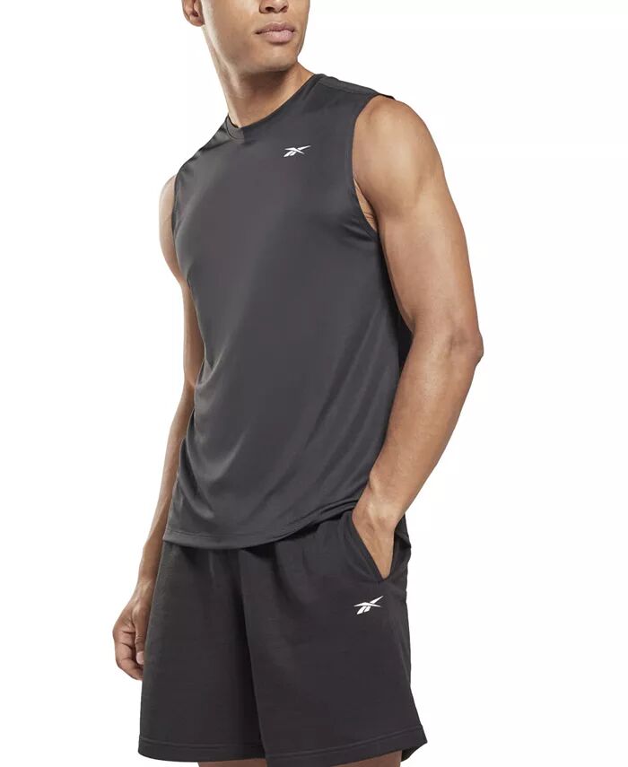 

Футболка мужская Train Regular-Fit без рукавов Tech Reebok, черный