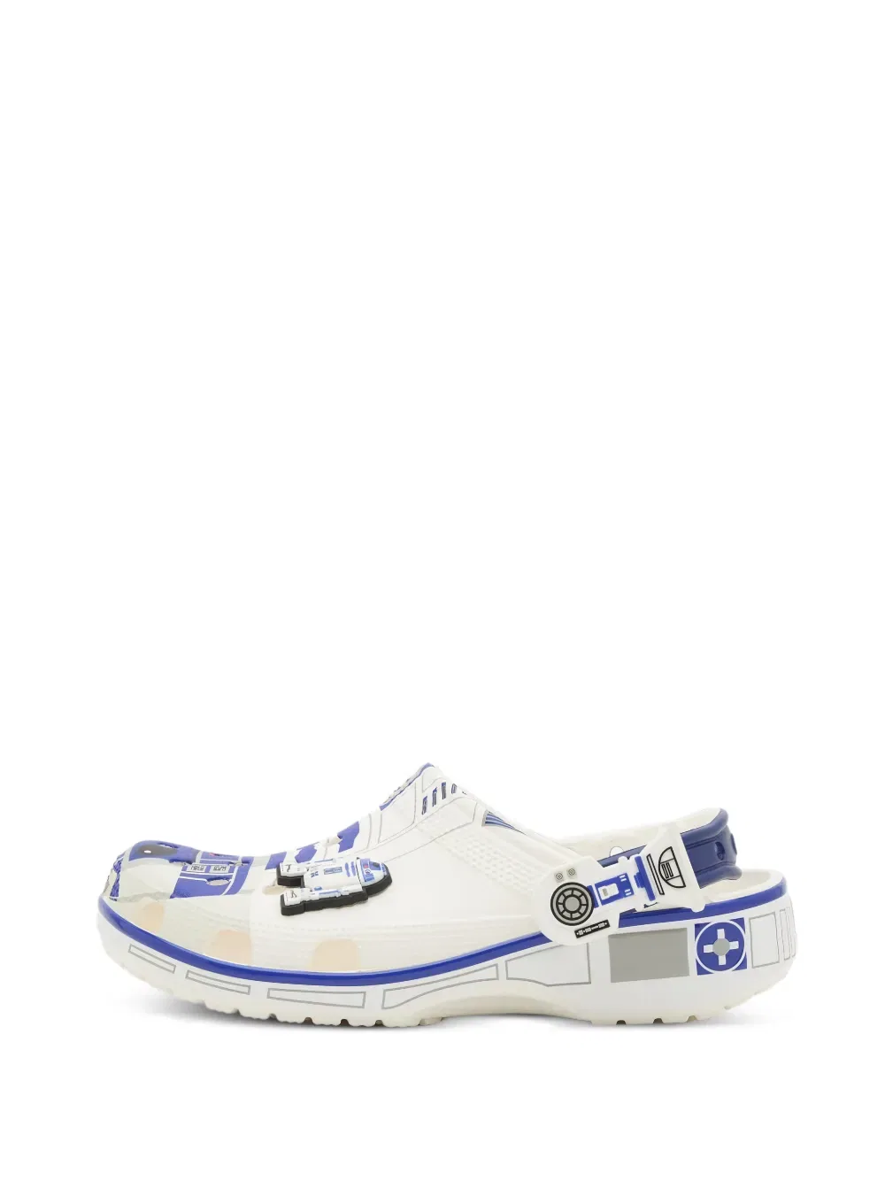 Классические сабо Crocs "Звездные войны R2-d2", белый