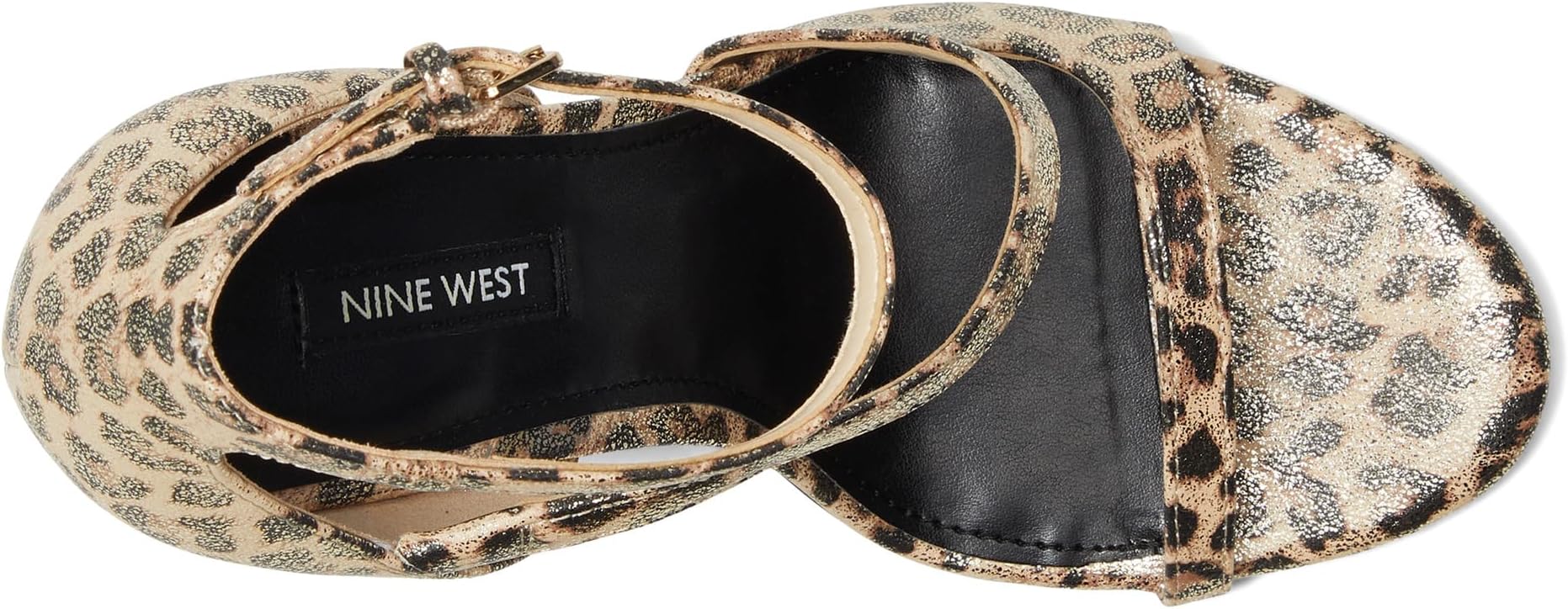 Туфли Nine West Shimmy, цвет Gold Shimmer Leopard — фото 2