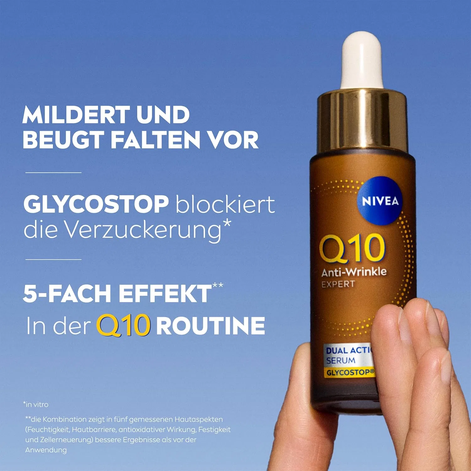 Сыворотка Nivea — Для лица «Q10 Anti-Wrinkle Expert Dual Action» от, 30 мл — фото 2