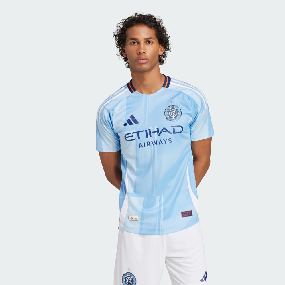 

Джерси Adidas New York City FC 25/26 Home Authentic Jersey, цвет Bahia Light Blue