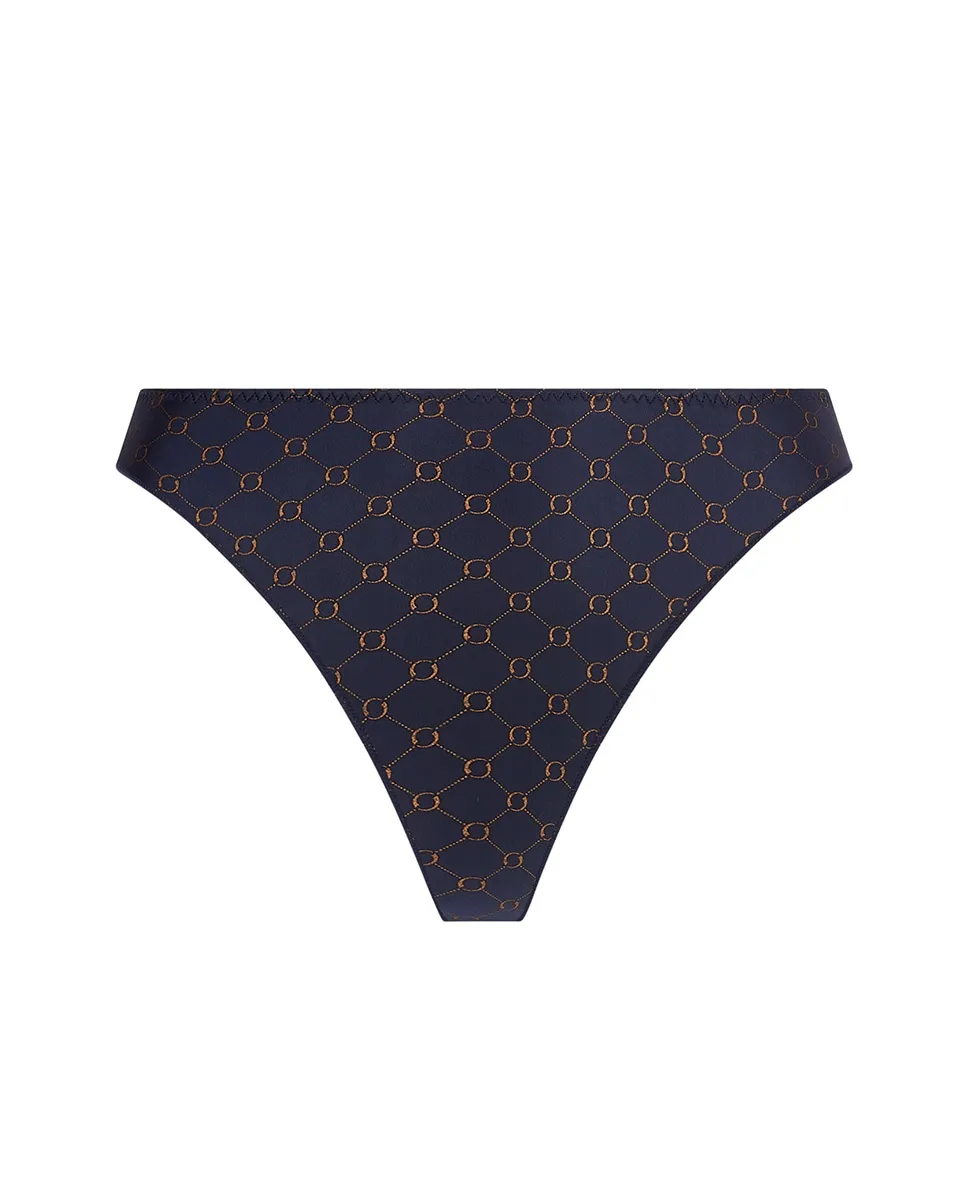 

Трусики-танга очень удобные, с боковой шириной 2 см Antigel, темно-синий