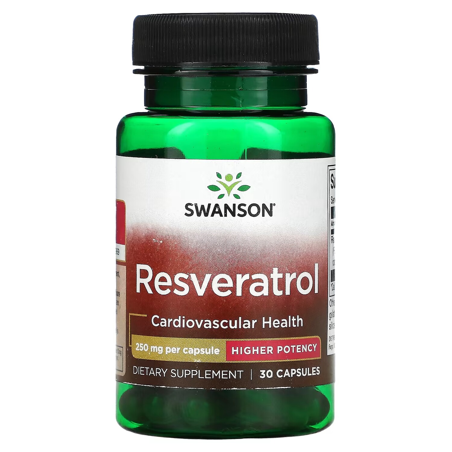 

Ресвератрол Swanson 250 мг, 30 капсул