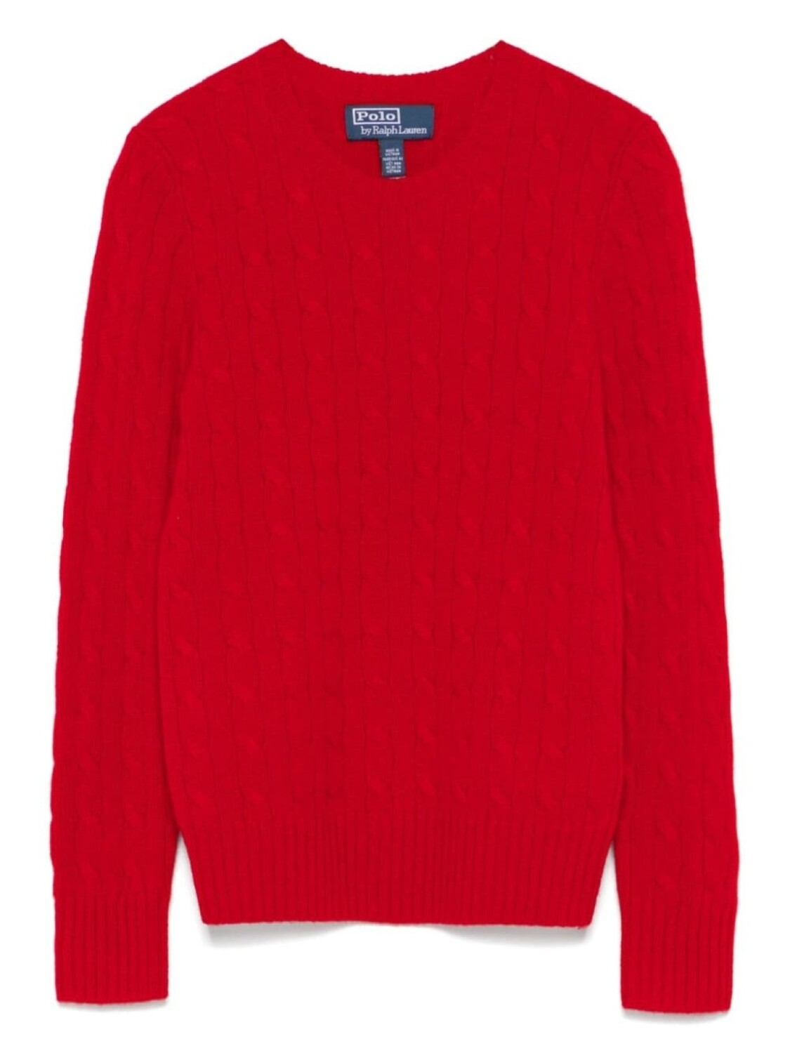 

Ralph Lauren Kids свитер фактурной вязки, красный