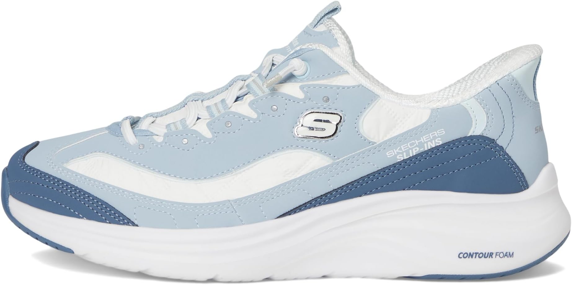 Кроссовки SKECHERS Women's Conotur Foam Cozy Fit Sweet Nostalgia, Light Blue — фото 4