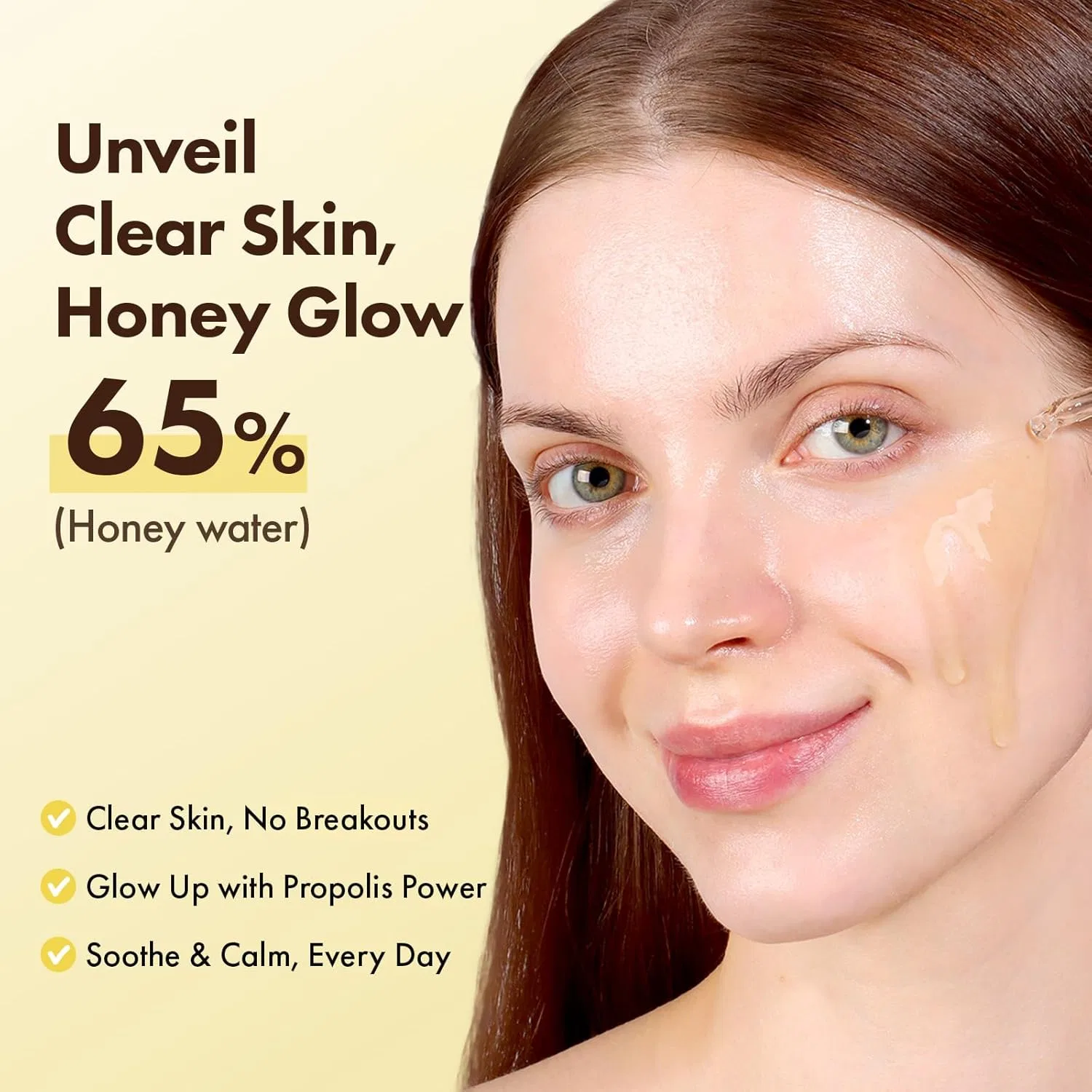 Сыворотка Tosowoong — Для лица «Honey Glow % Propolis Serum» от — фото 2