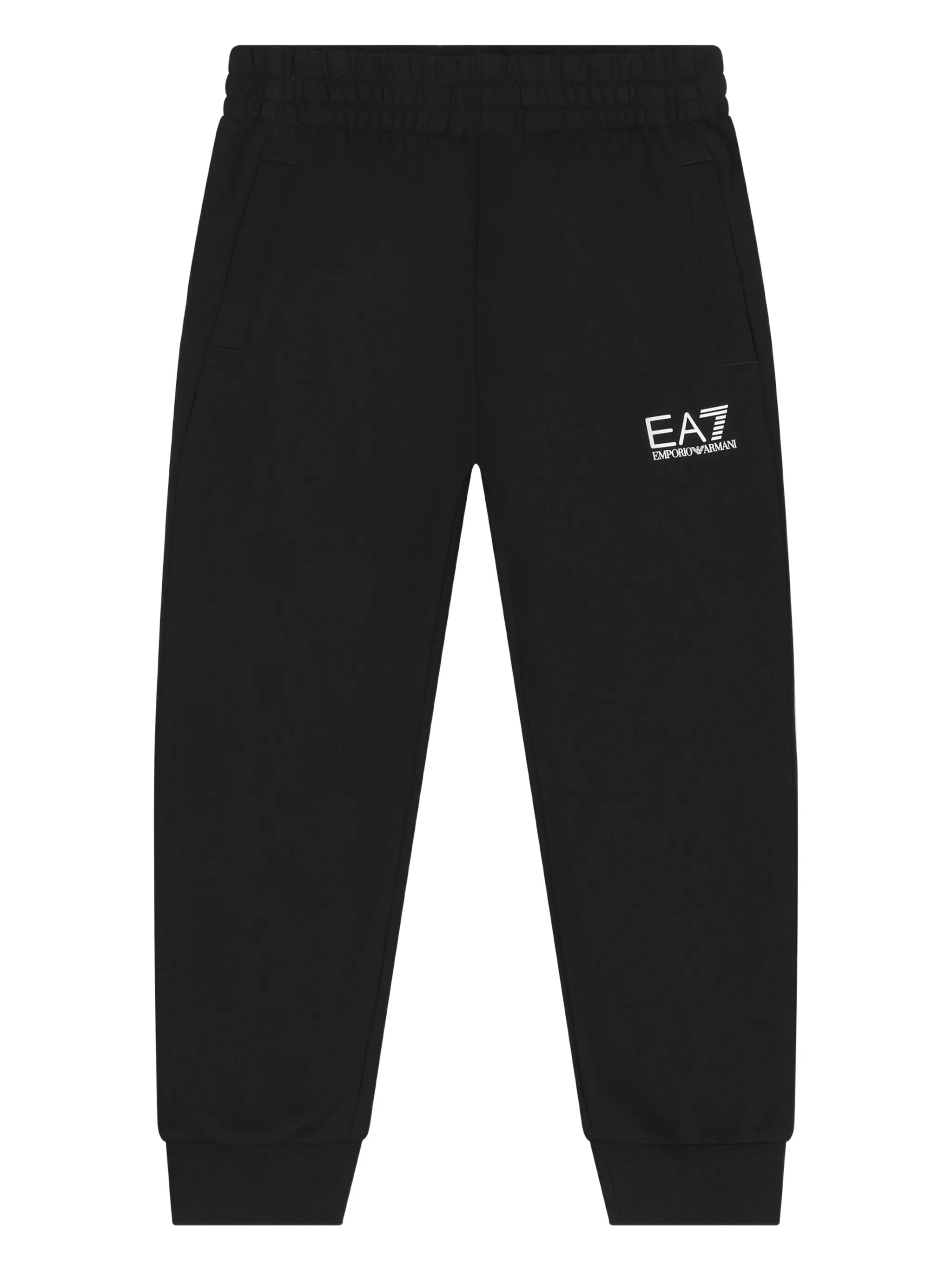

Спортивные брюки с логотипом Emporio Armani Kids, черный