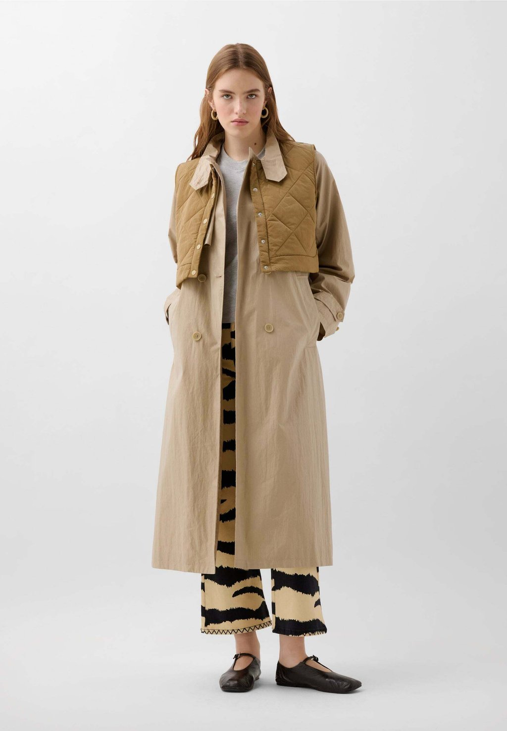 

Жилет SET - Trenchcoat Scalpers, естественный