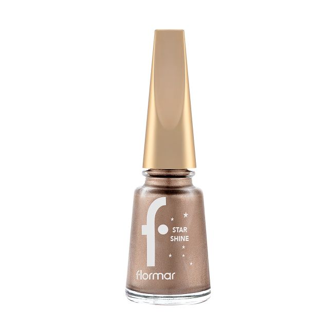 

Лак для ногтей со звездным блеском Flormar, цвет 02 famous, 11 мл