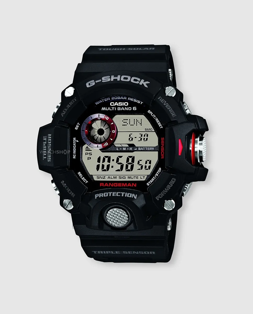 

Мужские часы Casio G-SHOCK GW-9400-1ER Solar Altimeter, черный