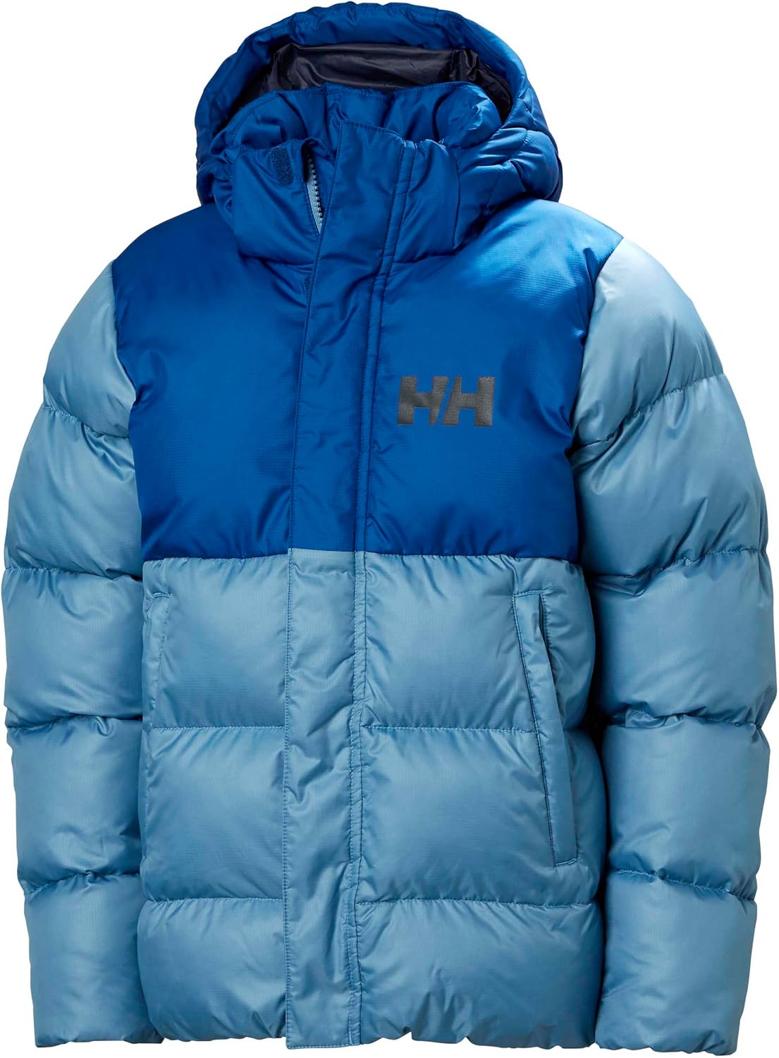

Helly Hansen унисекс-детская куртка Kids Vision Puffy, 625 Blue Fog