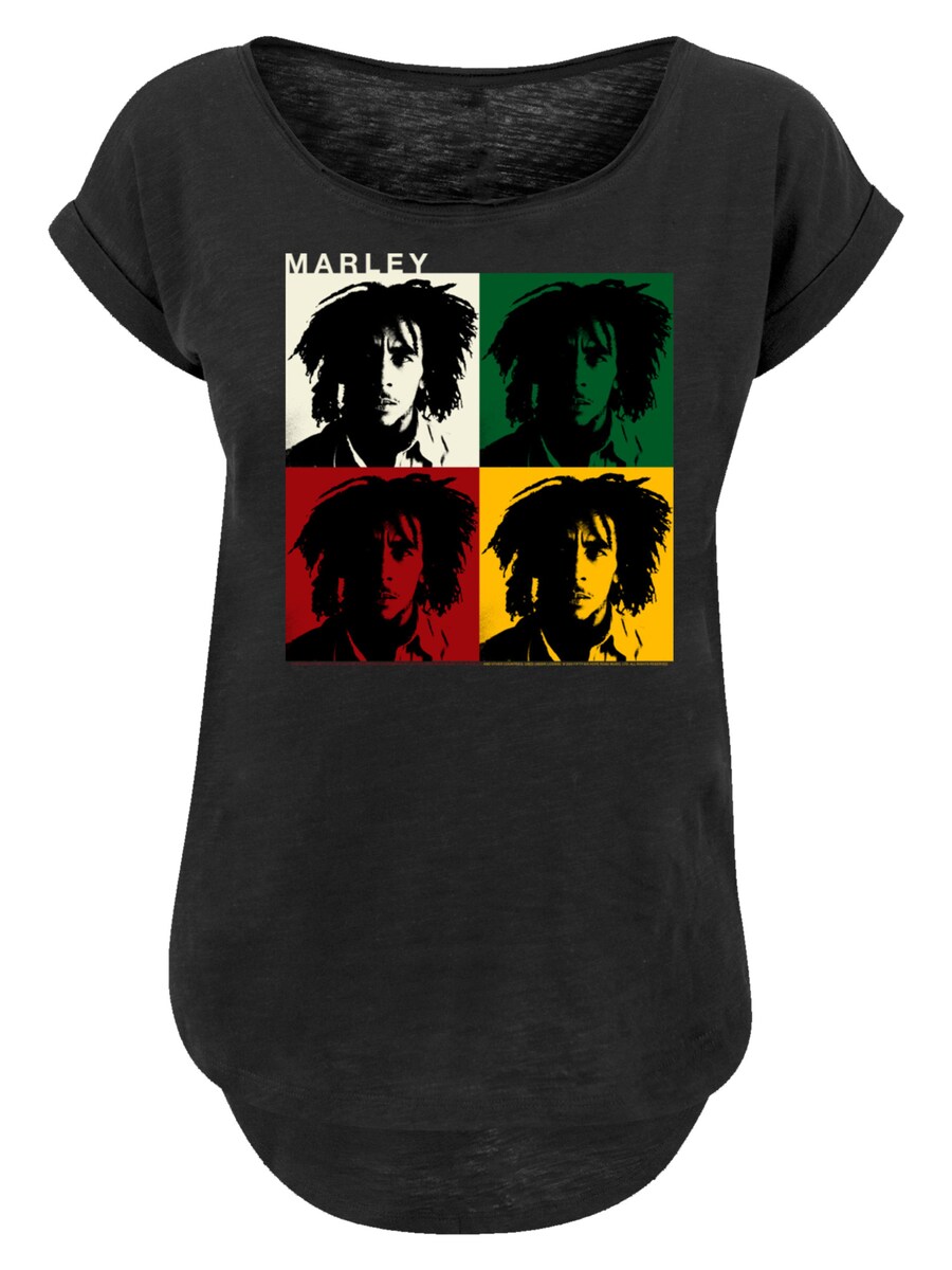 

Рубашка F4NT4STIC Bob Marley, черный
