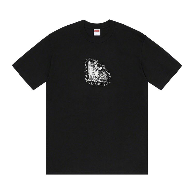 

Футболка Supreme Eat Me Tee 'Black', черный