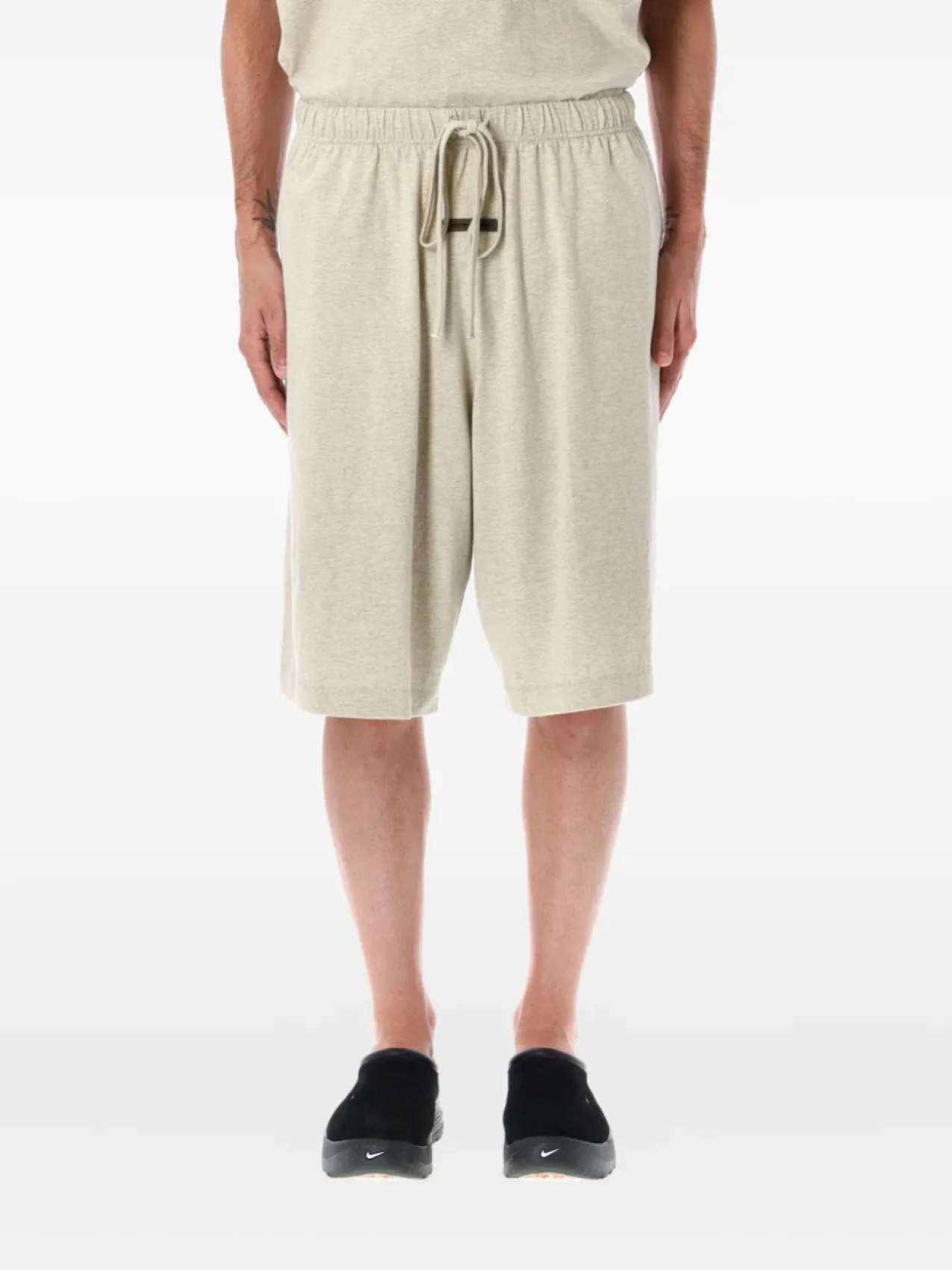 

Спортивные шорты FEAR OF GOD ESSENTIALS с завязками на талии, нейтральный