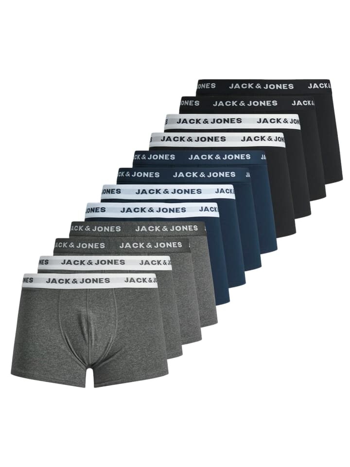 

Боксеры Jack & Jones short 12er Pack, цвет schwarz/blau/grau