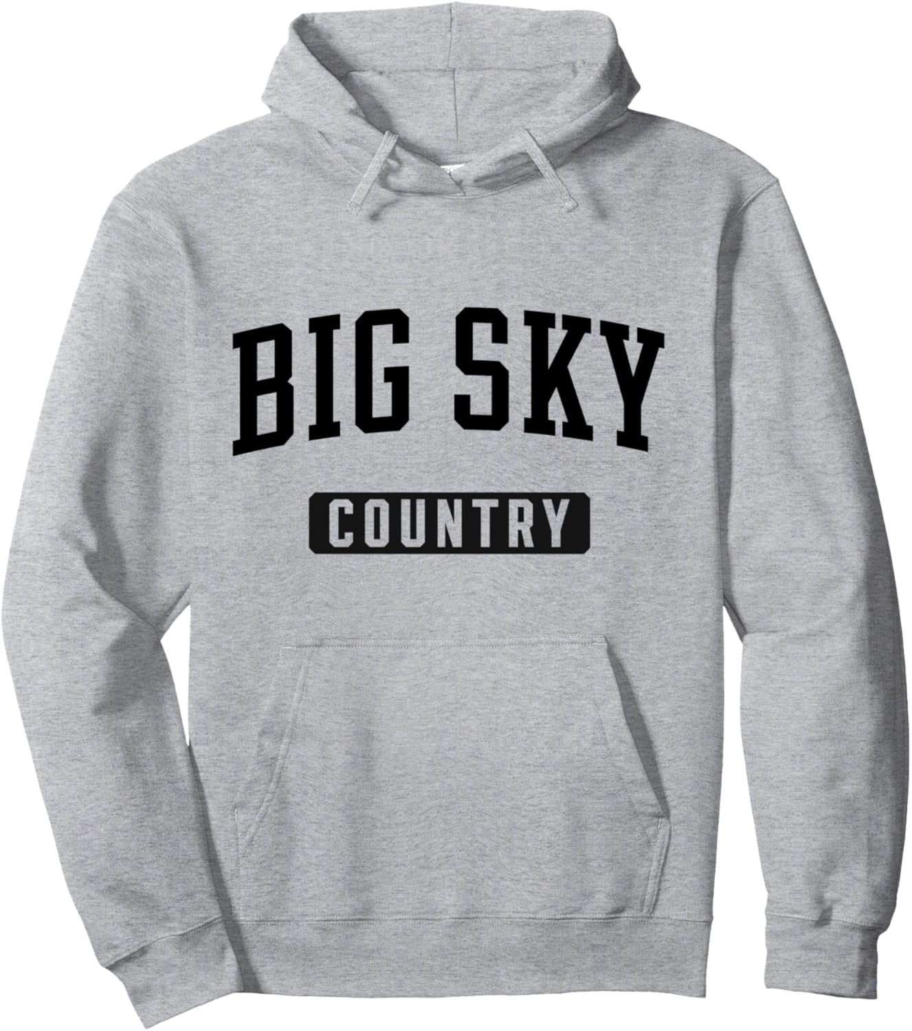 

Классическая толстовка Big Sky, серая Big Sky Apparel Co