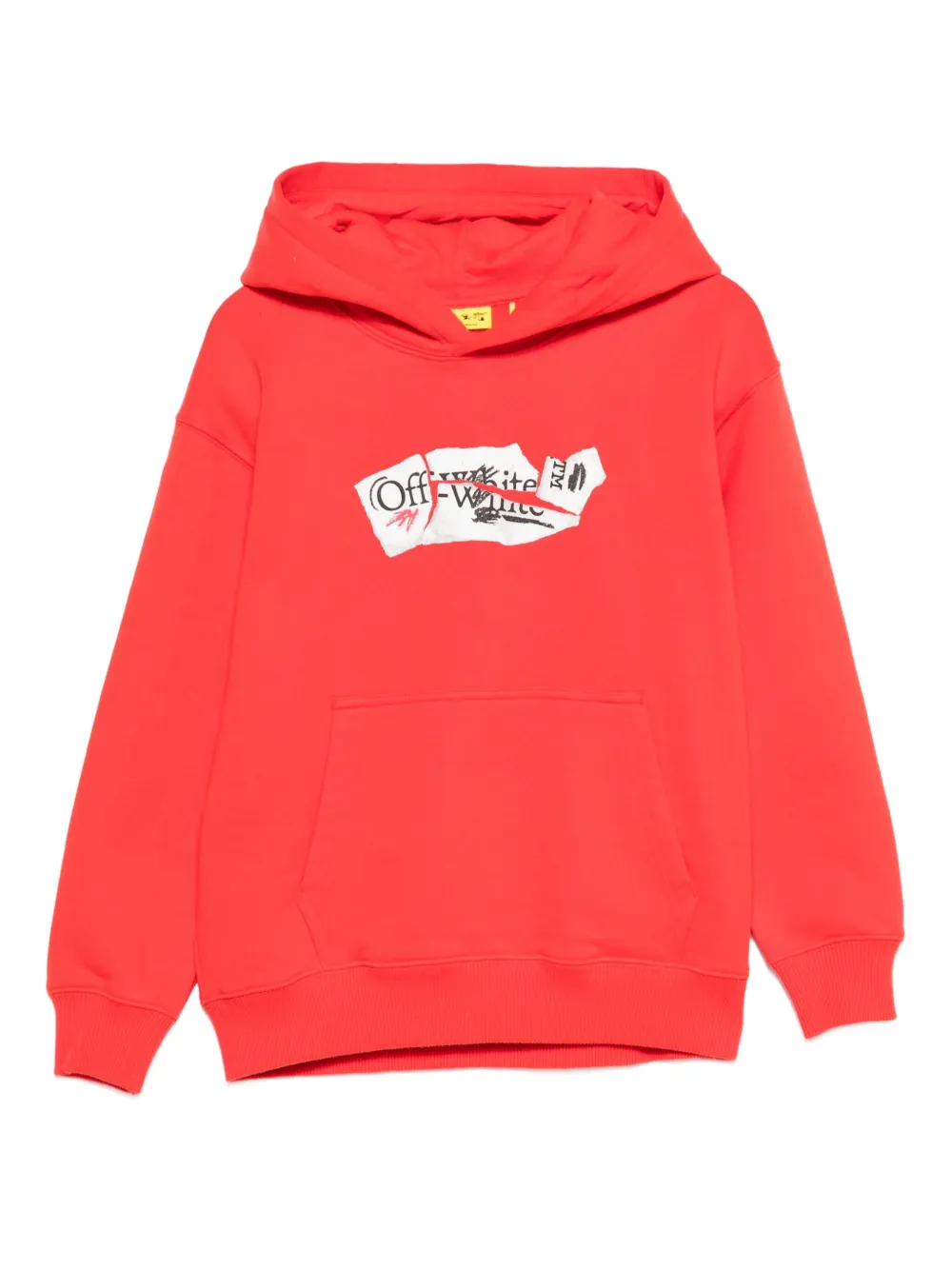 

Толстовка с логотипом OFF-WHITE KIDS, красный