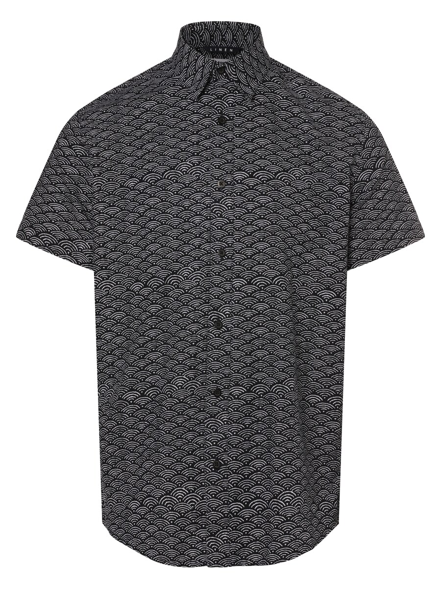 

Рубашка на пуговицах классического кроя SELECTED, темно-синий