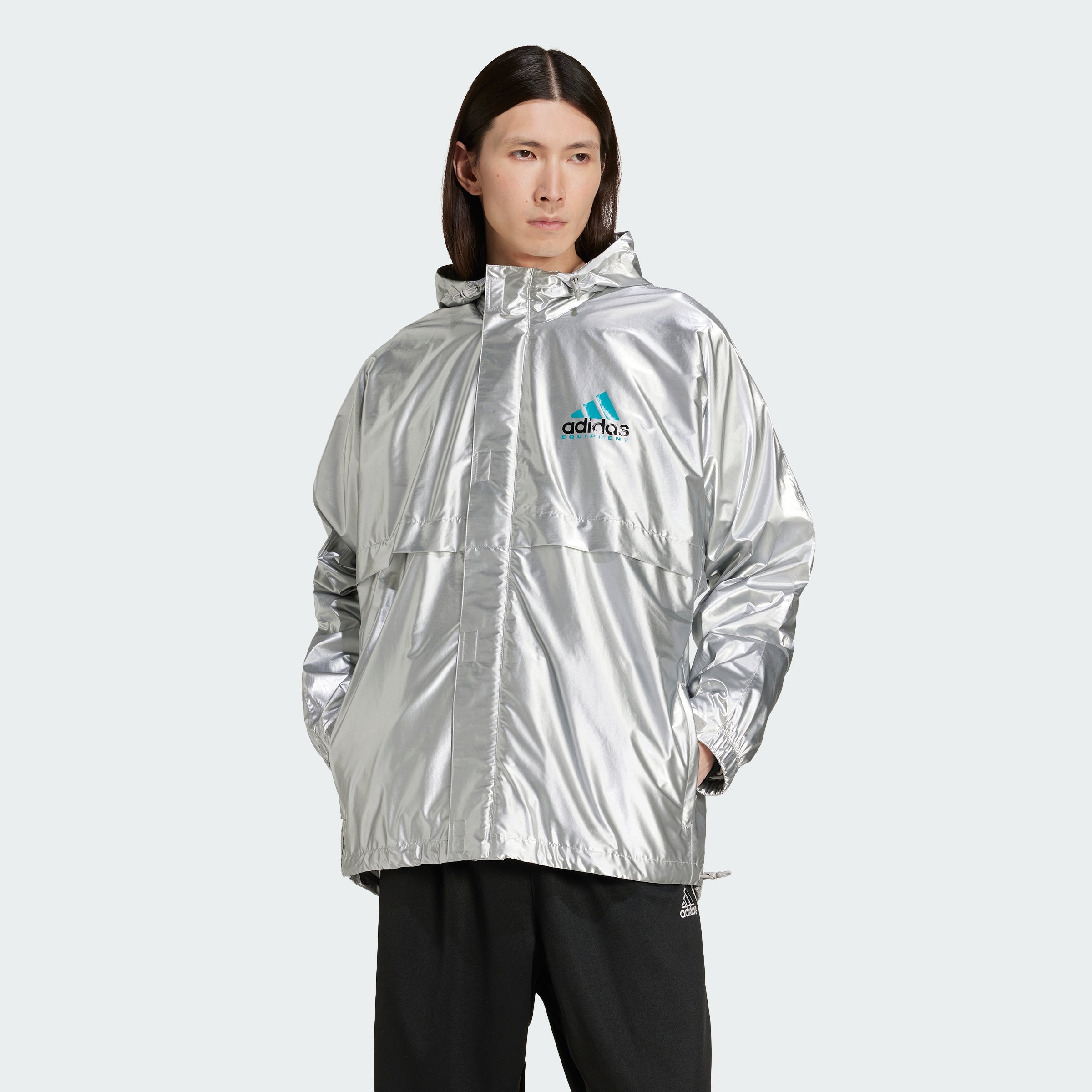 

Ветровка мужская adidas Equipment Metallic, цвет silver metallic