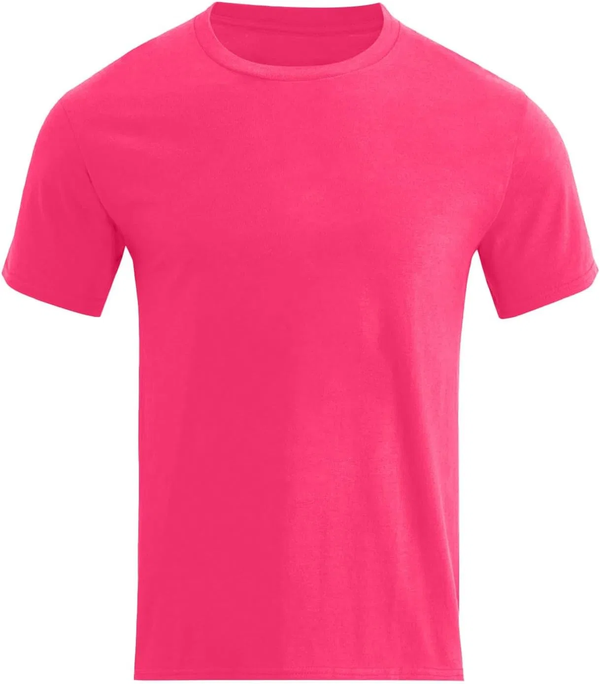 Мужская футболка с круглым вырезом, Lightweight, Hot Pink — фото 4