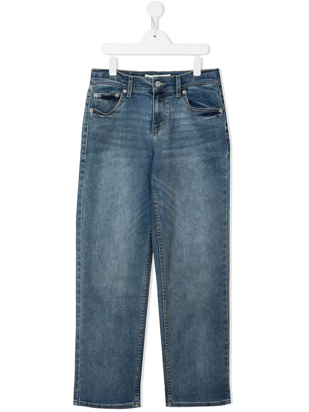 Джинсы прямые Teen Levi's Kids, цвет Medium Blue