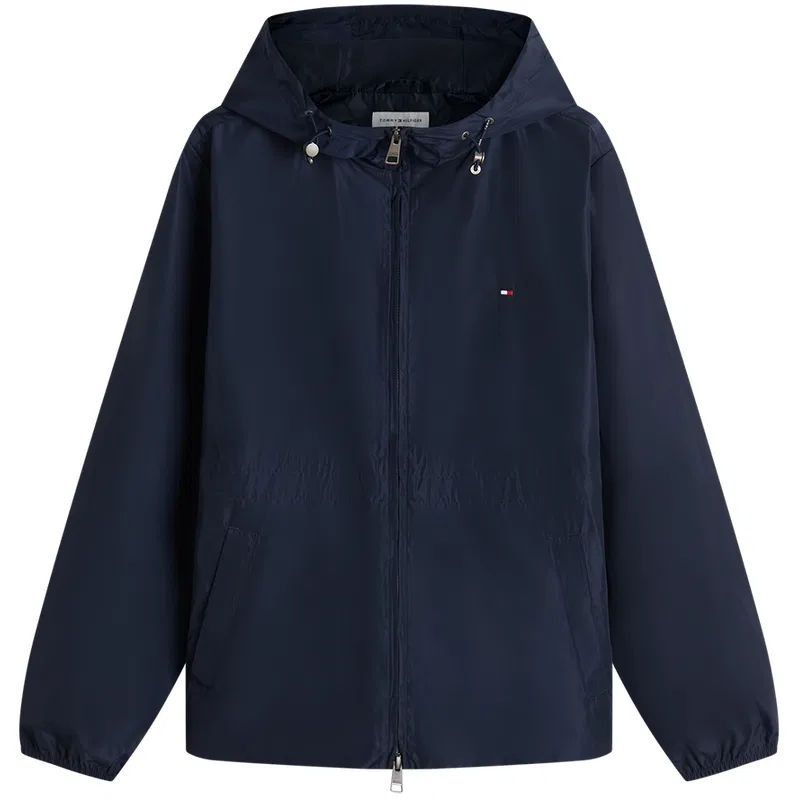 Женская куртка с капюшоном несъемным, в клетку, Tommy Hilfiger, Multicolor Plaid — фото 4