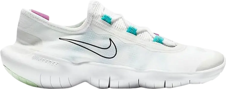 

Кроссовки Nike Wmns Free RN 5.0 2020 'White Multi', белый