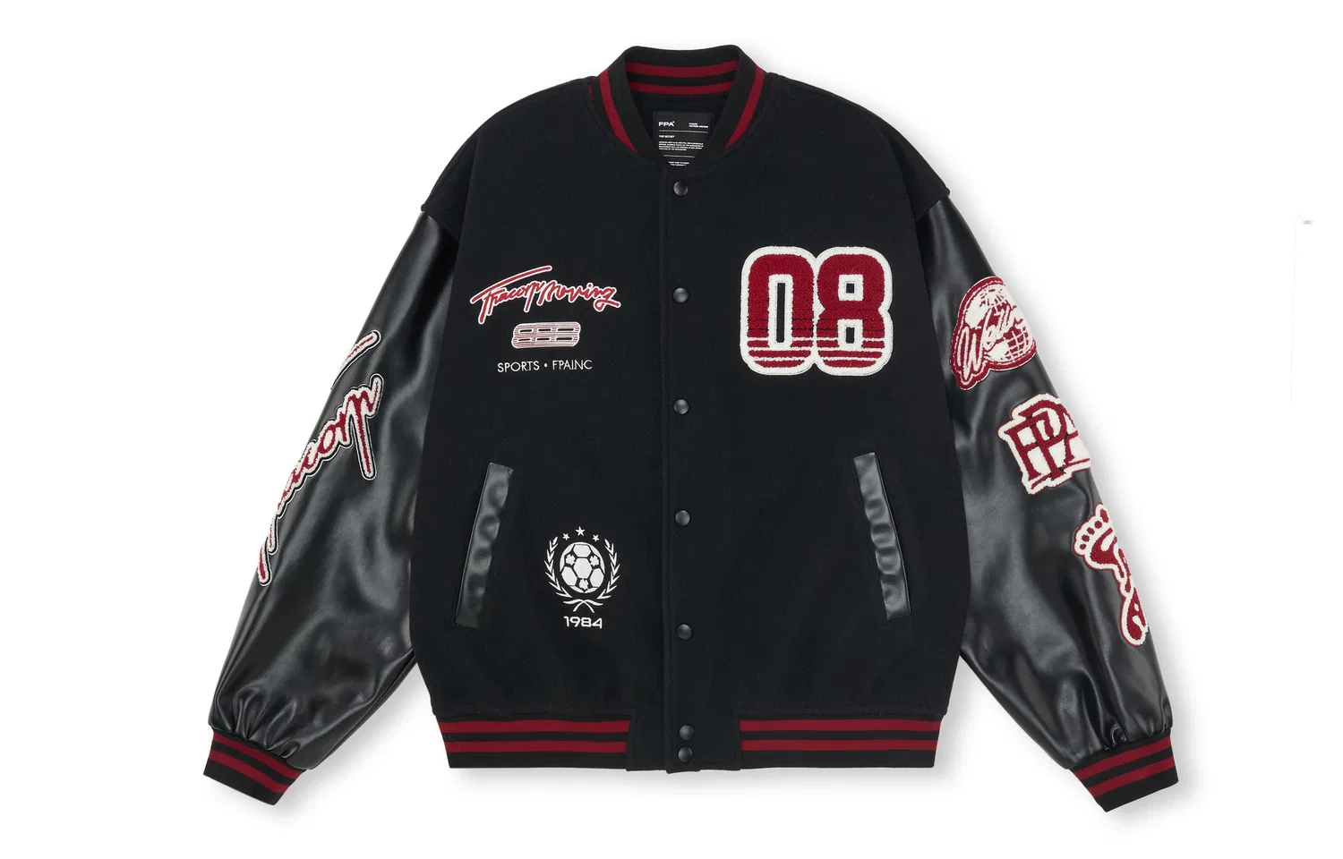 Детская бейсбольная джерси с воротником FPA, Navy Blue — фото 3