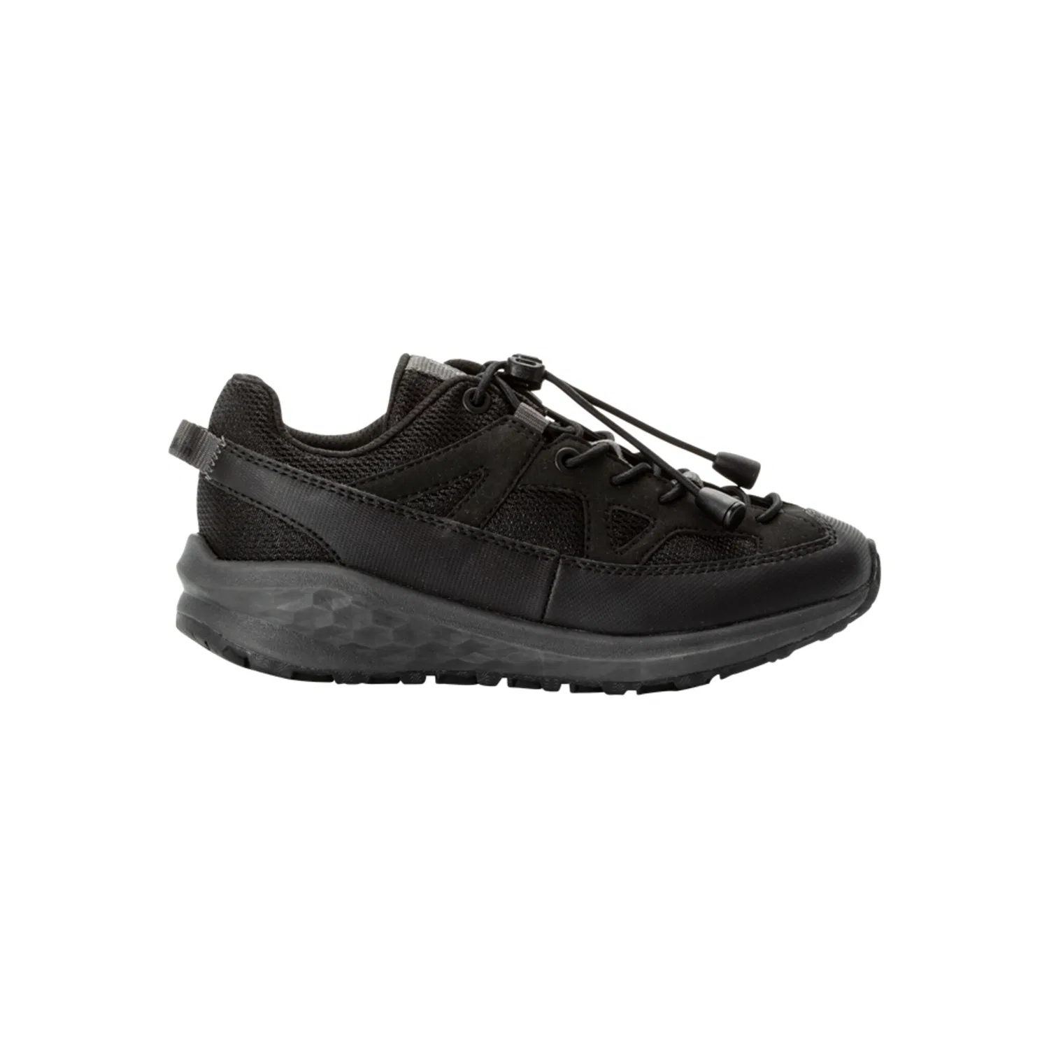 Детские кроссовки с быстрой шнуровкой Jack Wolfskin, Black — фото 2